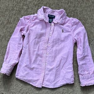 Ralph Lauren Pink Kids Shirt